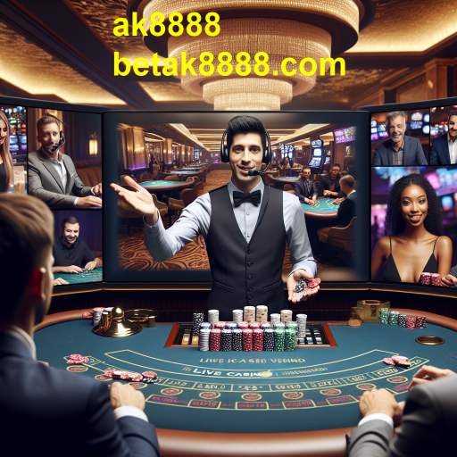 A Experiência Autêntica dos Cassinos Ao Vivo no ak8888